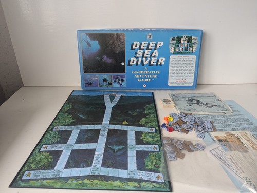 Deep sea diver board - board, game