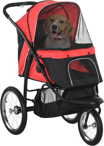 Dog stroller jogger pushchair - stroller,