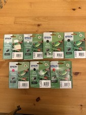 Epson Genuine Ink Cartridge Set T0540 T0541 T0543 T0547 T0548 For Stylus R1800