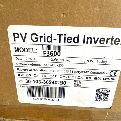 Grid tie string inverter - grid-tie, pv