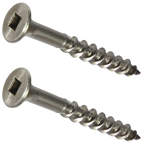 Stainless steel deck screws - stainless,