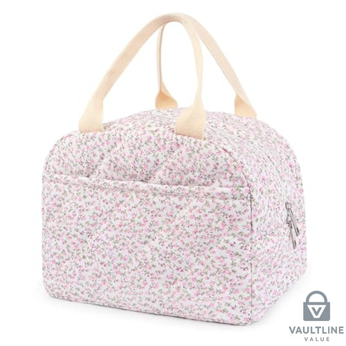 Dark swan floral - swan, cotton