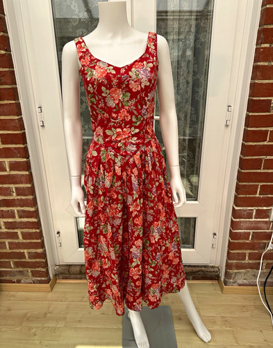 Vintage laura ashley red - laura,