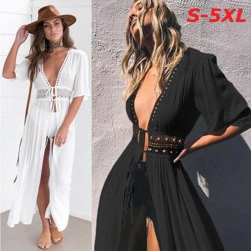 Women boho beach kaftan long - women,