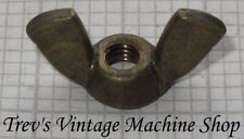 2BA brass wing butterfly nuts - 23mm wide - set of 2-10 - free UK post