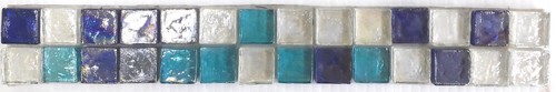 Mosaic lustre glass green - ,