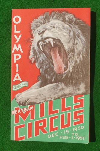 1950 bertram mills - 1950/51, circus