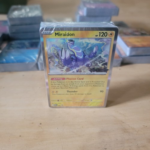 Pokemon miraidon prerelease - pokemon,