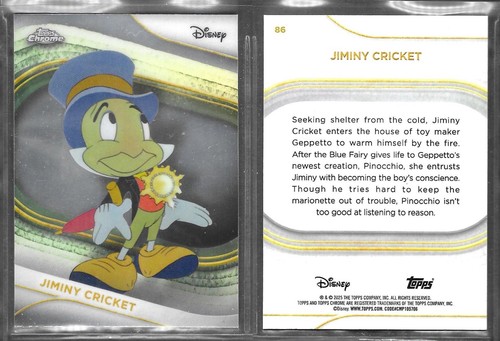 Topps chrome disney 2025 - chrome, #86
