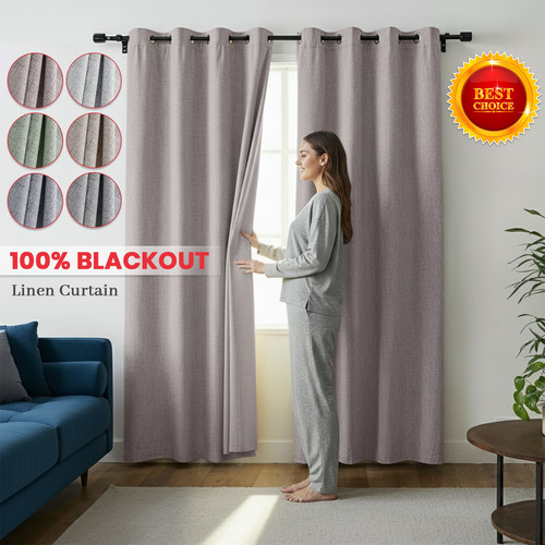 Linen thermal blackout - linen,
