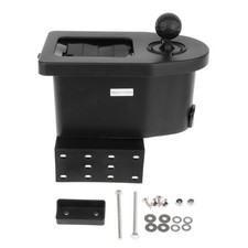 Golf Cart Club Ball Washer Golf Ball Cleaner Pre-Drilled Cart Holder Home Use