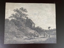 ENGRAVING ETCHING SCENE