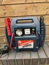 Silverline 234578 Portable Car Jump Starter Air Compressor 12a