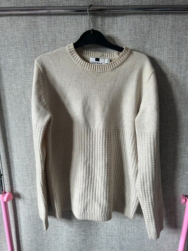 Topman oatmeal textured knit - oatmeal,