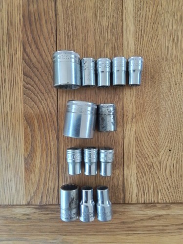 Vintage britool sockets - 10,