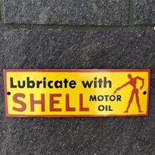 Shell Lubricate With Motor Oil