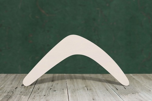 Boomerang 4mm plywood wooden - -,