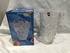 Walthar Glass - Flower Fancies - German Glass Vase - 20cm tall