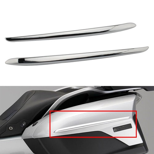 2pcs motorcycle side box trim - side,