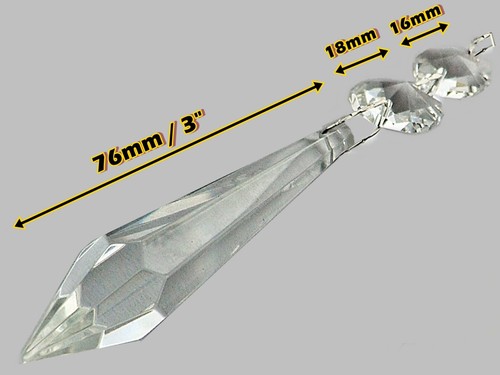 Vintage chandelier icicle - chandelier,