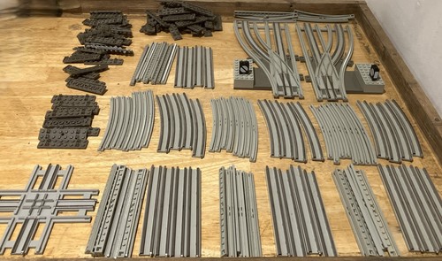 Lego classic trains 12v track - classic,