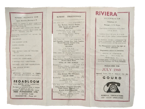 Vintage teignmouth riviera - vintage,
