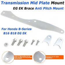 EG EK Brace Anti Pitch Mount For Honda B16 B18 Transmission Mid Plate Mount Kit