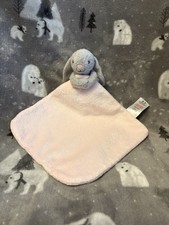 F&F Pastel Pink & Grey Bunny