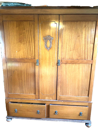 Large mahogany wardrobes used - large,