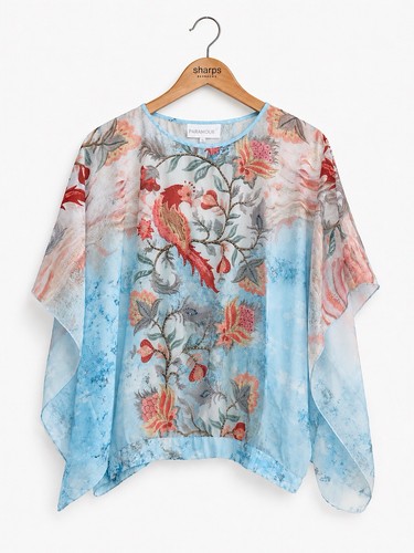 Paramour large floral - 🩵,