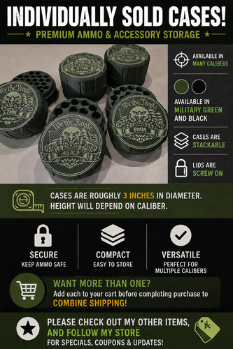 Laser etched ammo - unit),
