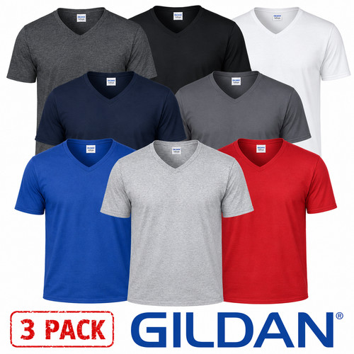 Pack gildan neck - 3,