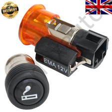 Orange Cigarette Lighter Power Socket 759155 For Fiat Doblo Punto Scudo Panda