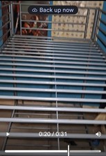 IKEA Kids Steel Frame Bunk Beds Excellent Condition Collection Only No Return