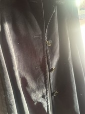 Ladies Black Velvet Boden Coat