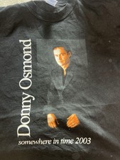Donny Osmond T Shirt 2003 UK