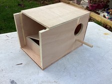 1 PAIR Budgie Nest boxes 9”