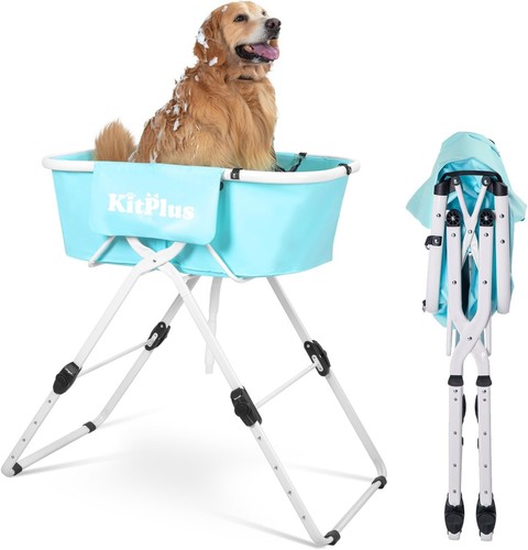 Foldable dog bath - dog, tub,