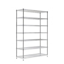 Commercial 7 Tier Chrome Wire