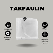 Clear Tarpaulin - 100gsm
