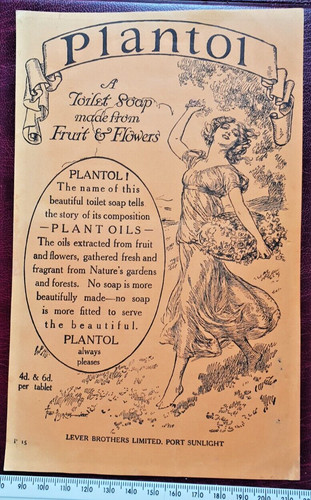 Plantol soap advert - plantol, +