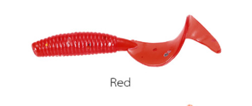 Soft lure 4cm curly - 4cm, tail