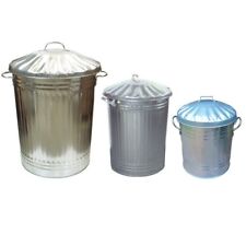 Galvanised Metal Bin Home