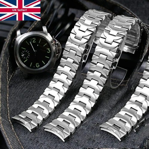 24mm stainless steel - stainless, bracelet