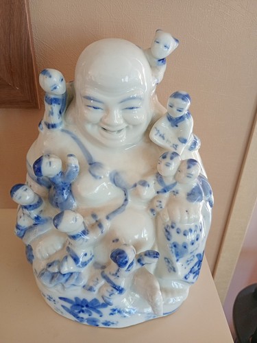 Large vintage chinese blue - blue, &