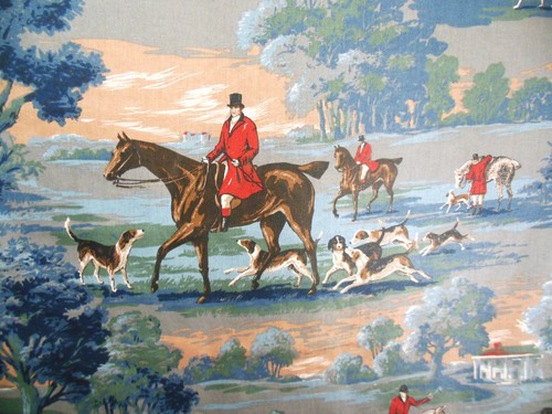 Vintage fox hunt - vintage,