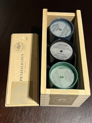 Penhaligon wooden box candle - wooden,