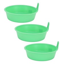 NEW 3 Pcs Feed Pan Thickened