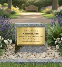 Memorial Plaque, Sign Bench