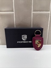 NEW - PORSCHE Leather Crest